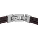 thumbnail image 4 of Pulsera de correa Fossil Leather Essentials Brown JF04133040 para hombre, 4 of 6