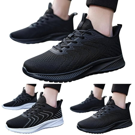 

eczipvz Men Shoes Men Sports Shoes Fashion Summer New Pattern Mesh Breathable Comfortable And Non Slip Large Sneaker Boxes for Men Size 12 (White 11)