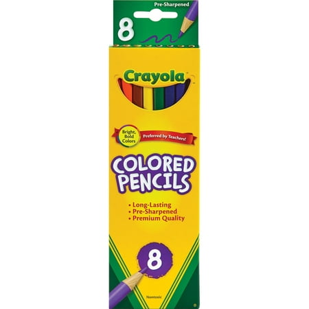 Crayola Colored Pencils, 8 Count