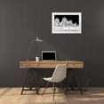 thumbnail image 3 of Jin, Jie 14x11 White Modern Wood Framed Museum Art Print Titled - Light Of Abu Dhabi Grand Mosque, 3 of 4