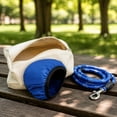 thumbnail image 5 of Waterproof Dog Ear Cover for Bathing Swimming Grooming Soft Padded Noise Reducing Pet Ear Protector Wrap with Adjustable Fit, 5 of 5