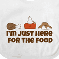 thumbnail image 4 of Inktastic Thanksgiving Here for the Food Boys or Girls Baby Bib, 4 of 4
