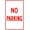 Warning Sign 1, variant on Metal No Parking Without Permit Sign - 8"x12", UV/Waterproof/Fade/Scratch Resistant, Outdoor/Indoor, Permit Areas