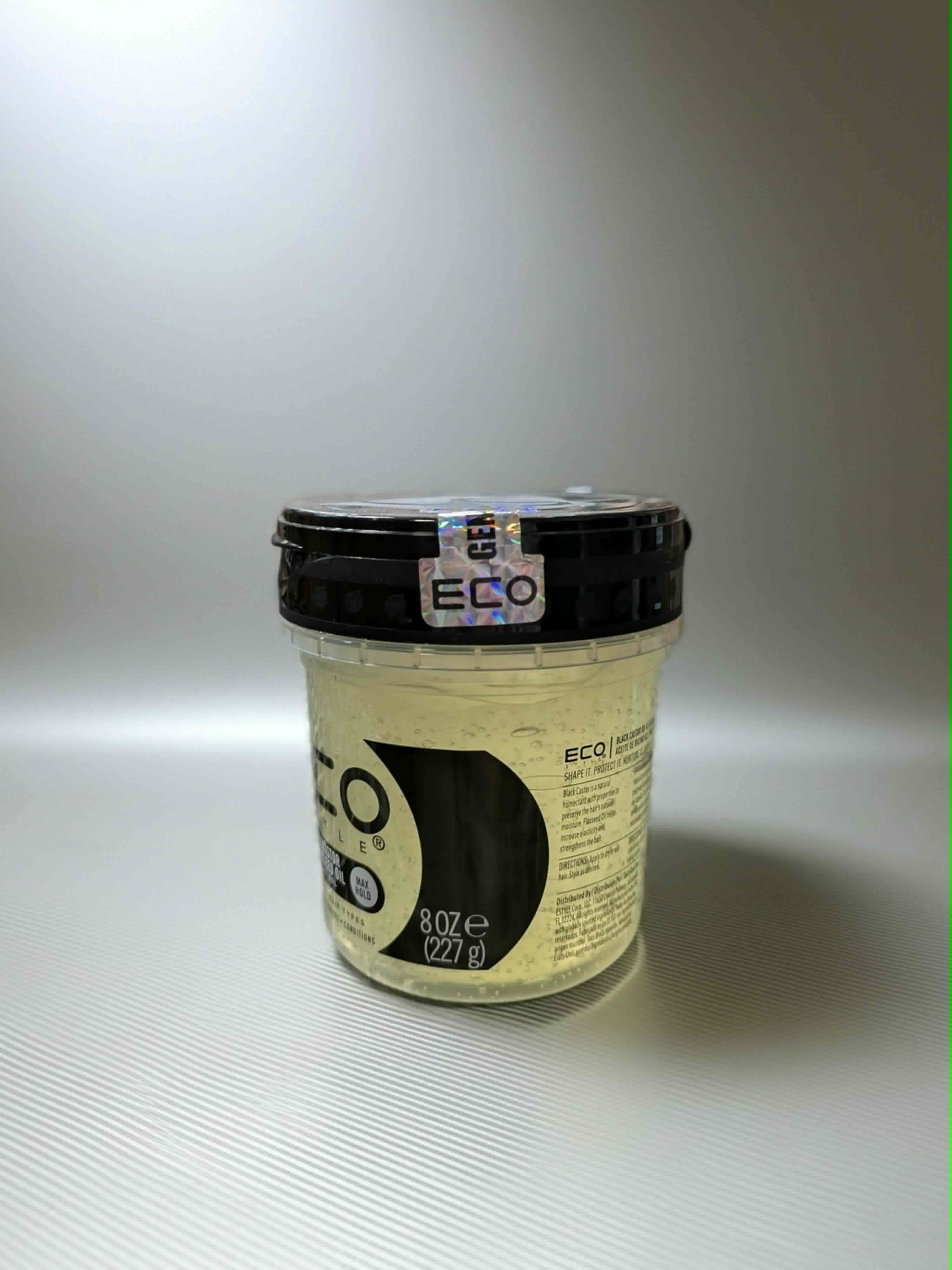 ECO Styler Black Castor & Flaxseed Oil Gel 8 oz - Hair Growth