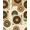 Brown Beige Multicolor, Pattern 1, variant on Design&I 4'x6' Washable Area Rug Record Vintage Vinyl Turntable Spinning Disc Cream Tone Music for Dorm Room, Living Apartment, Flatweave Daily Traffic Ready
