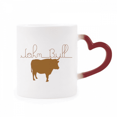 

Common Knowledge English Language Culture Heat Sensitive Mug Red Color Changing Stoneware Cup