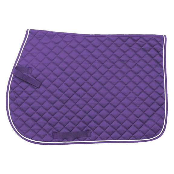 Quilted Event Saddle Pad, Purple