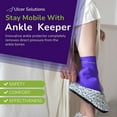 thumbnail image 6 of Ulcer Solutions Ankle Keeper – Stretchable Ankle Protector for Pressure Sores, Lightweight Cushion for Comfort & Mobility, XL Size 10.5 in.+ (27cm+)., 6 of 6