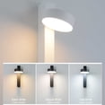thumbnail image 4 of Lámpara LED de pared para sala de estar, baño, balcón, mesita de noche, escaleras, accesorio de fondo interior, luz para el hogar, Hotel, Iluminación y accesorios Negro Tipo 2 Blanco frio Wosthever HA066250-08, 4 of 6