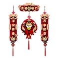 thumbnail image 2 of Tachiuwa 2024 Chinese New Year Decoration /Lunar New Year Chinese Couplets, Stickers ,Spring Festival Couplets for New Year, 2 of 7