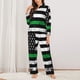 thumbnail image 2 of Fotbe American Flag Conjunto de Pijama de Manga Larga para Mujer con Estampado, Ropa de Dormir de 2 Piezas, Conjunto de Casa Suave y Cómodo con Bolsillos-XX-Large, 2 of 7