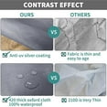 thumbnail image 4 of Haokaini Waterproof Washing Machine Cover, Washer and Dryer Cover with Zipper Design, Dustproof SunProof, for Front Load Washer Dryer, Black, 4 of 10