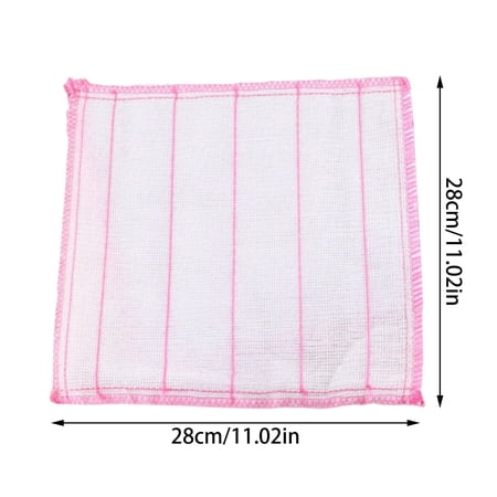 SLYNSHome - 10 Pcs - Cleaning Cloth for Kitchen - 11 inch - Absorbent - Dish Towel - Lint-Free - Washing Cloths for Cleaning Dishes Kitchen Bathroom Car Kitchen Gadget