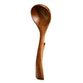 thumbnail image 4 of HEATSHAKING 1 Piece Country Design Soup Spoon Wood for Chefs and Mothers in Crafts 8.9X2.7in, 4 of 8