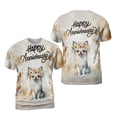 thumbnail image 3 of Happy Anniversary Chihuahua Celebrates Wedding Love Family Party All Over Print 3D Shirt Unisex Merch Dog Lover Gifts Idea - 01015, 3 of 6
