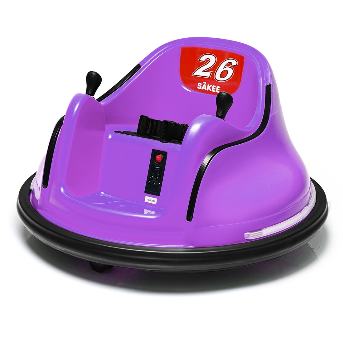 SÄKEE Kids Ride on Bumper Car Upgraded 12v Double Battery