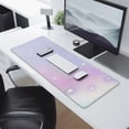 thumbnail image 2 of Your Perfect Office Accessory: Pink Mouse Pad with XXL Desk Pad, 31.5x11.8 inches Desk Mat with 3 Levels, Great for Computer Keyboards and Work, 2 of 7
