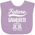 thumbnail image 3 of Inktastic Future Lawyer Boys or Girls Baby Bib, 3 of 4