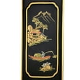 thumbnail image 3 of Handmade Wood Black Landscape Ming Chair (China) -  26.50"W x 24.50"D x 32.50"H, 3 of 8