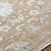 My Texas House Ophelia 5 ft 3 in x 7 ft 7 in Beige Area Rug