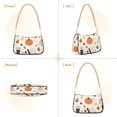 thumbnail image 7 of FORMRS Womens Shoulder Bag with Chain Strap Clutch Purse Cute Tote Handbag, Hand Drawn Pumpkin, 7 of 7