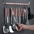 thumbnail image 6 of ReaNea Rose Gold Handle Kitchen Utensils Set 37 Pieces, Stainless Steel Cooking Utensils Set, Kitchen Gadgets  Set with Hooks For Hanging., 6 of 7
