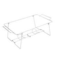 thumbnail image 6 of 12pcs Foldable Chafing Wire Racks - Full Size Catering Buffet Stands for Food Warmer Serving Trays, Perfect for Parties, Events, and Restaurants, 6 of 17
