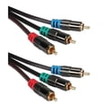 thumbnail image 1 of QVS RCA3V-35 35 ft. HDTV Triple-RCA Premium Component Video Combo Cable, 1 of 1
