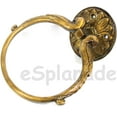 thumbnail image 5 of eSplanade Peacock Design Towel Holder | Towel Ring Hanger for Bathroom | Bathroom Accessories - Brass - 7.5" Inches, 5 of 7