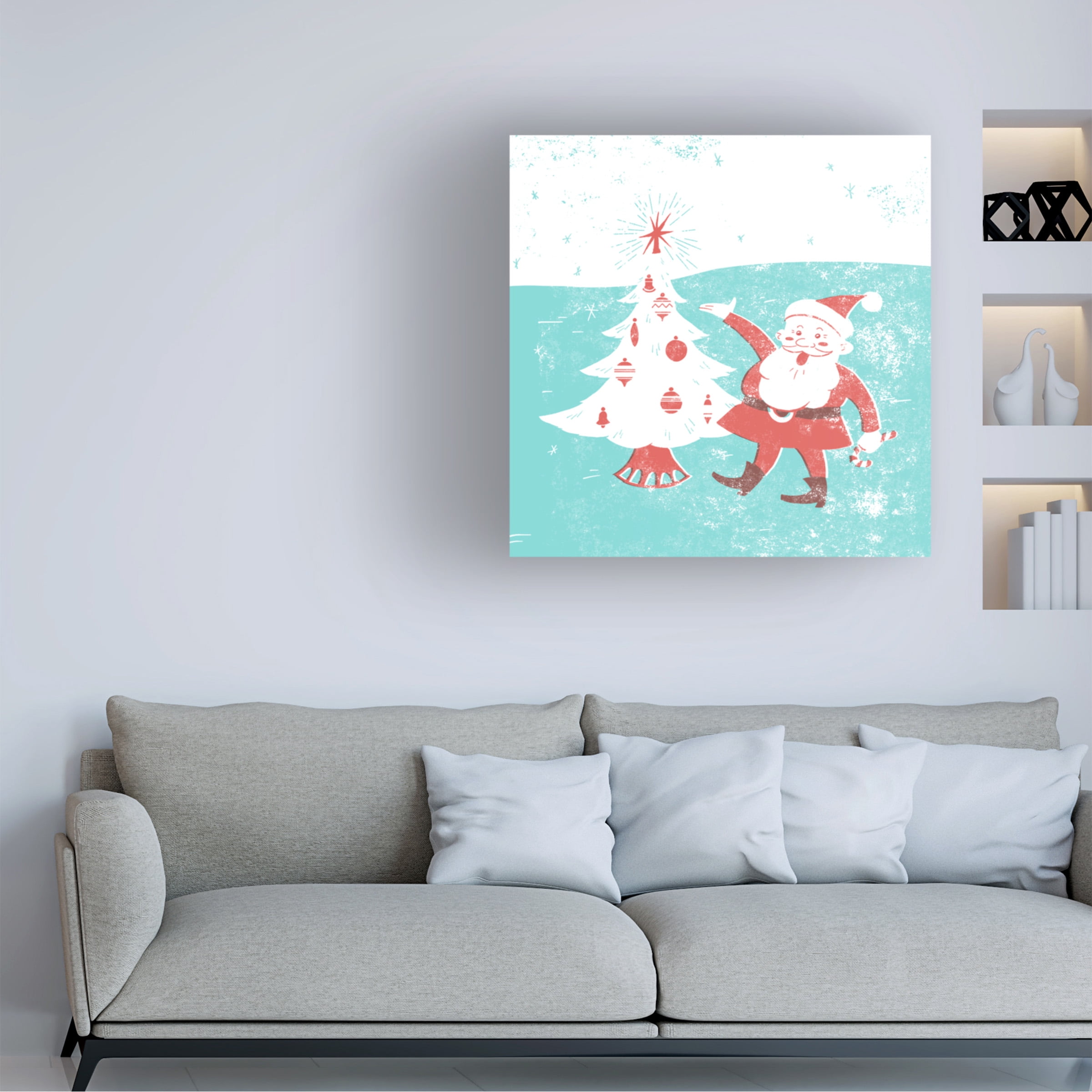 Jacob Green 'Mid Century Christmas I' Canvas Art