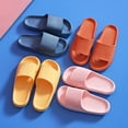 thumbnail image 3 of Zapatillas de plataforma antideslizantes para mujer, sandalias de suela suave Eva para playa, ocio, baño interior, Verano, 3 of 4