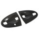 thumbnail image 4 of 4pcs Carbon Fiber Style Car Exterior Door Handle Bowl Cover Trim Replacement for Smart Fortwo W451 2009?2015, 4 of 5
