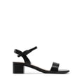 thumbnail image 2 of Sandalia DREAM PAIRS SDHS2301W-1 Negra de PU con Tacón Bajo y Grueso, 2 of 7