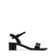 thumbnail image 2 of Sandalia DREAM PAIRS SDHS2301W-1 con Punta Abierta y Correa al Tobillo Negra, 2 of 7