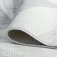 thumbnail image 6 of 9x12 Water Resistant, Large Indoor Outdoor Rugs for Patios, Front Door Entry, Entryway, Deck, Porch, Balcony | Outside Area Rug for Patio | Gray, Floral | Size: 8'10'' x 12'2'', 6 of 8