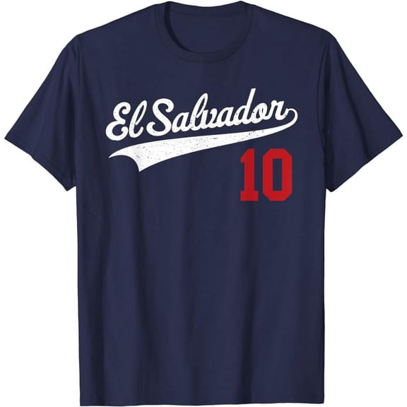 El Salvador Soccer Jersey Baseball T-Shirt Baseball T-Shirt