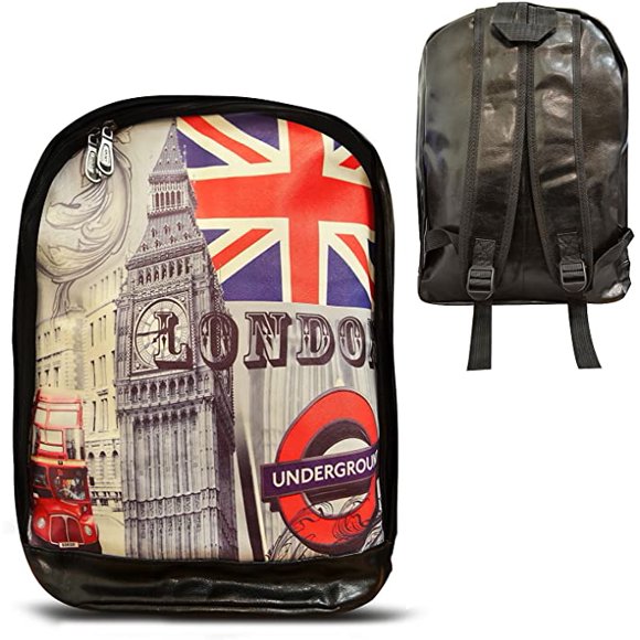 London City Kids Backpack School Bag Rucksack Gift (Londonbigben)