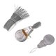 thumbnail image 5 of Aluminium Th Ths For Hand Or Sewing 45mm.(silver)(500pcs), 5 of 5