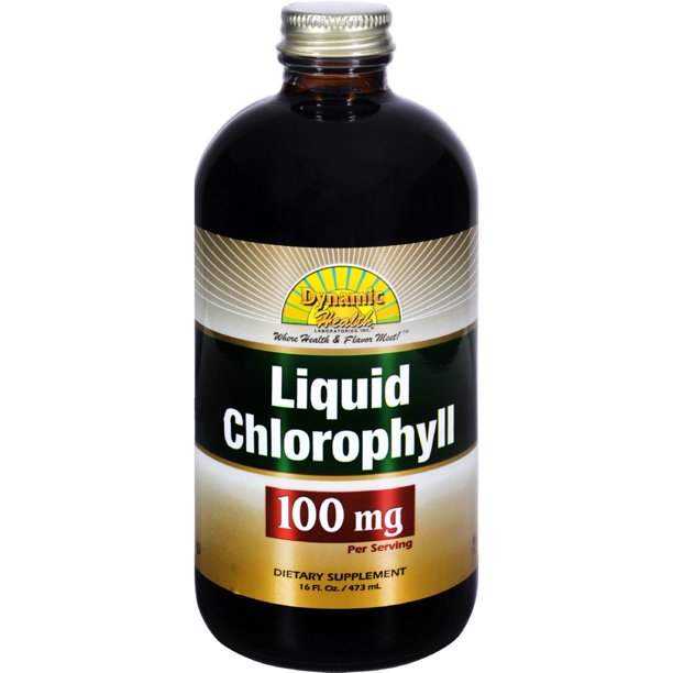 Dynamic Health Liquid Chlorophyll 100 mg 16 fl oz