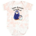 thumbnail image 3 of Inktastic Happy Birthday, Grandma- Cute Penguins Boys or Girls Baby Bodysuit, 3 of 5