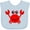 Blue, variant on Inktastic Cute Red Crab Boys or Girls Baby Bib