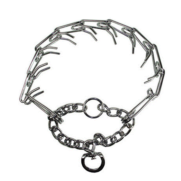 Dog Training Choke Chain Collar Adjustable Metal Steel Prong Pinch 4.0m 16"22"