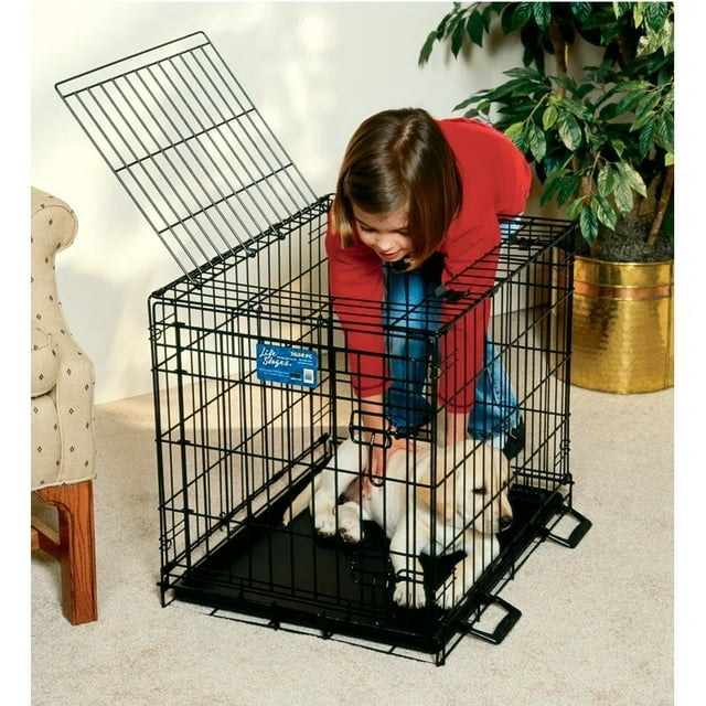 Extra Large Life Stages Fold & Carry Double Door Pet Crate