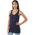 thumbnail image 3 of Fine Jersey Tank, XS, Navy, 3 of 5