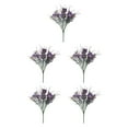 thumbnail image 3 of Matsuzay Fondo de rama de flores artificiales, jarrón de mesa, ramo de plantas, adorno de ambientes, decoración de fiesta de jardín de Type8 NO8, 3 of 6