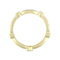thumbnail image 4 of Everly Women's Created Sapphire Yellow Gold Plated Ring, 4 of 6
