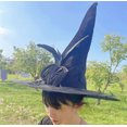thumbnail image 3 of HAYIMI Halloween Witch Hat For Magical Parties And Celebrations Caps, 3 of 6
