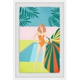 thumbnail image 2 of Orange Suit Framed Painting Art Print, 16.00" x 1.50", 2 of 6