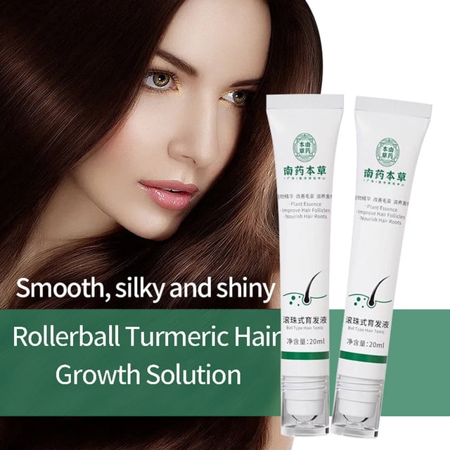 Fiudx Tratamiento de Aceite Herbal, Rodillo Nutritivo para El Cuero Cabelludo, Solución Portátil para El Cuidado Del Cabello, Fortalece Los Folículos Pilosos, Mejora El Brillo y La Fuerza, Diseño Ide