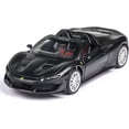 thumbnail image 1 of Coche de juguete HUOGUO J50 Roadster de metal fundido a presión 1/32 con luces, 1 of 5